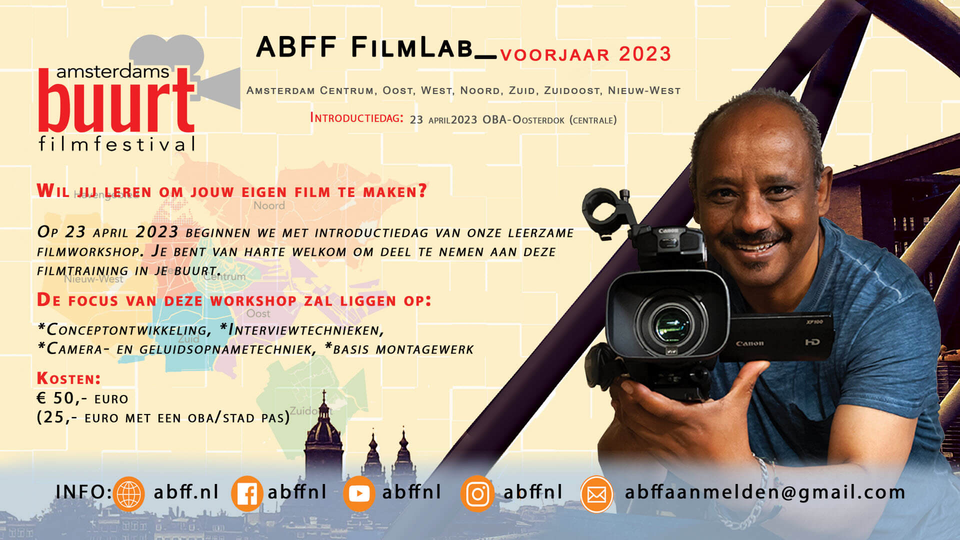 ABFF-FilmLab Noord Workshop Dag 2